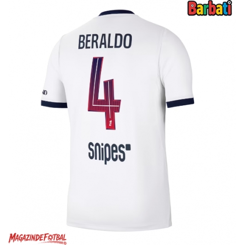 Paris Saint-Germain Lucas Beraldo #4 Tricou Fotbal Replică 2026-27 Barbati Deplasare Paris Saint-Germain Lucas Beraldo #4 Tricou Fotbal Replică 2026-27 Barbati Deplasare